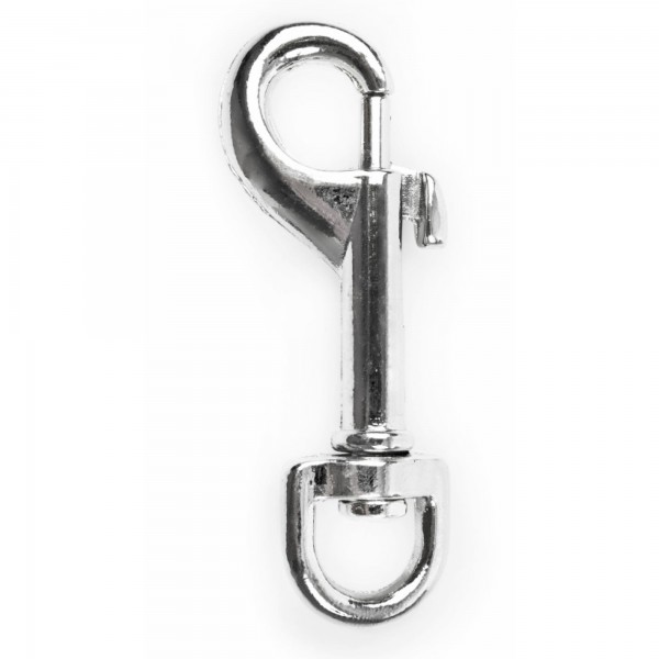 Mosqueton 7111 niquelado  75 mm.