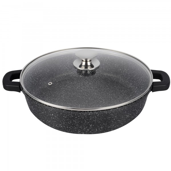 Cacerola al.fund.black baja piedra 40cm
