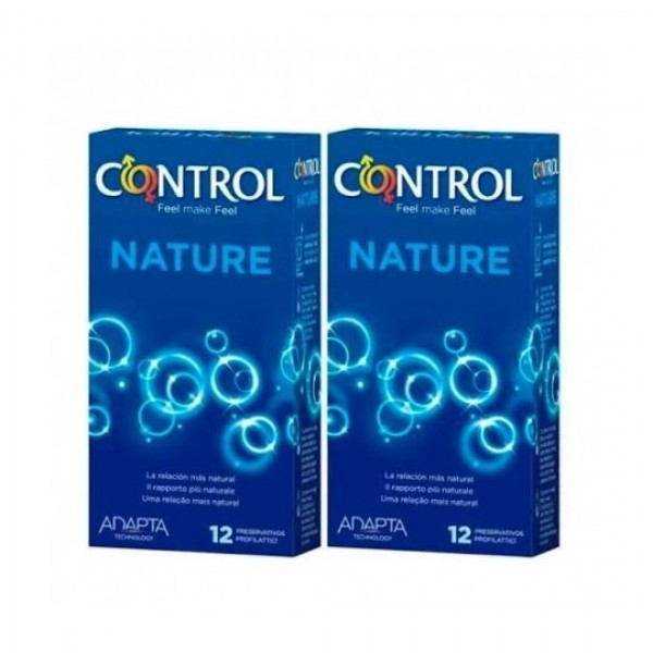 Control Preservativos Nature 2x12 Unidades Promo