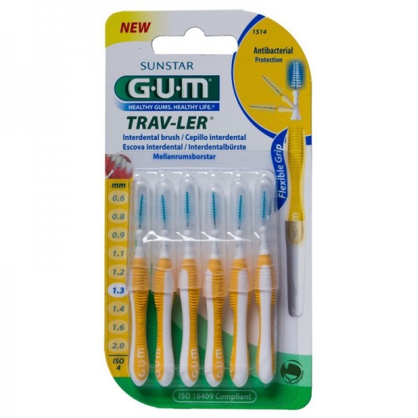 GUM Cepillo Interdental Travler 1514 1,3