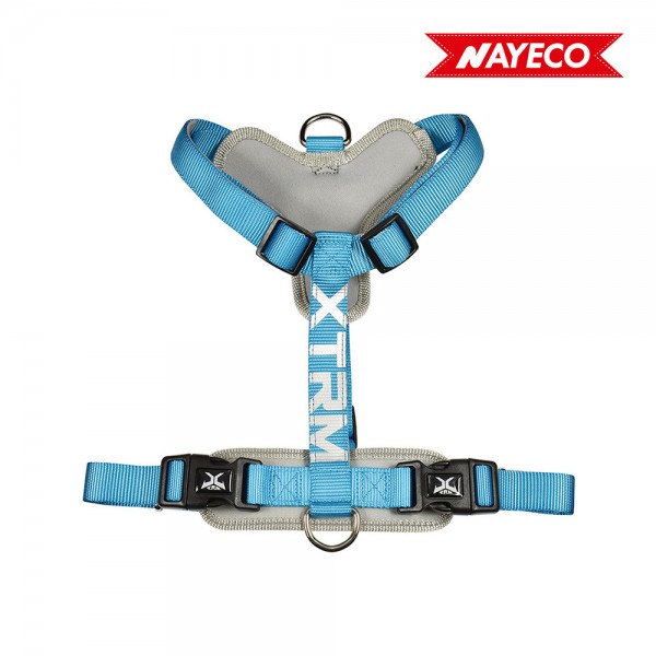 Arnés x-trm cronos neon flash azul, t-s 15 mm x 35-60 cm