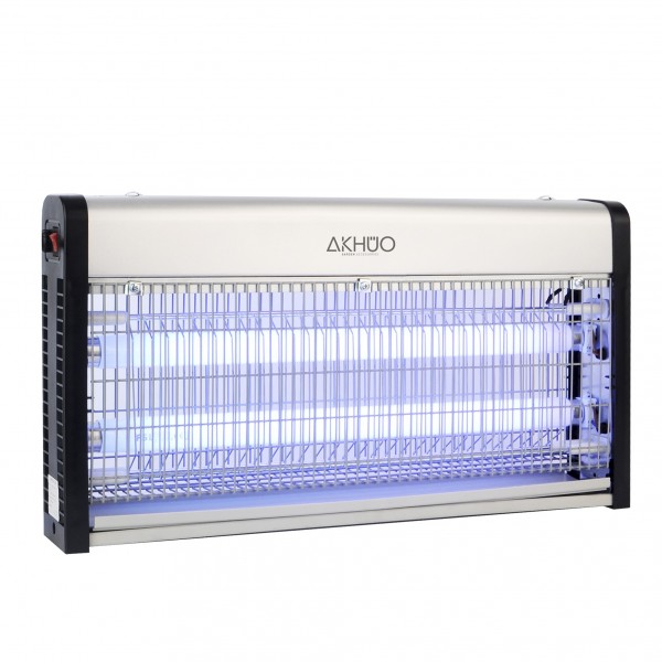 Exterminador insectos 2x15w. 100m2