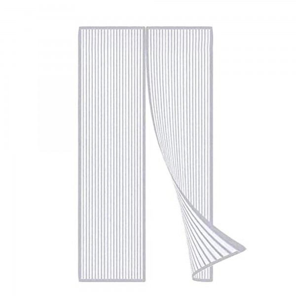 Mosquitera puerta iman 120x230 blanco