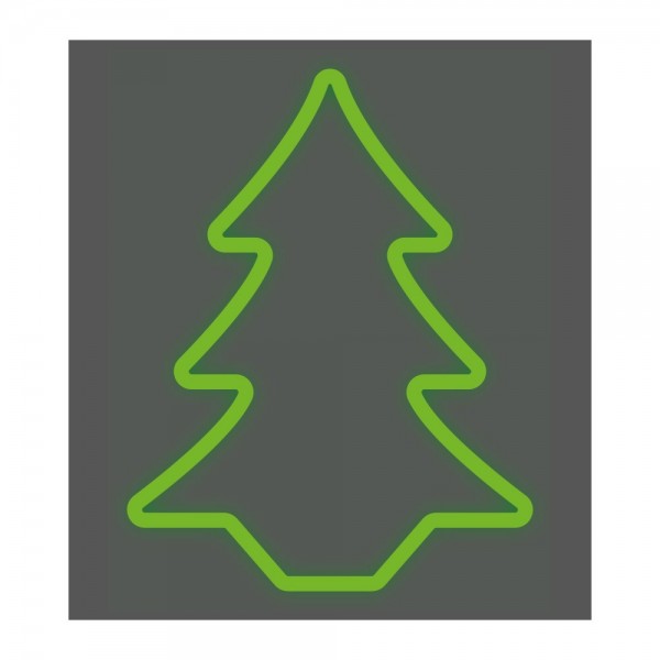 Figura flexiled abeto verde 62 cm