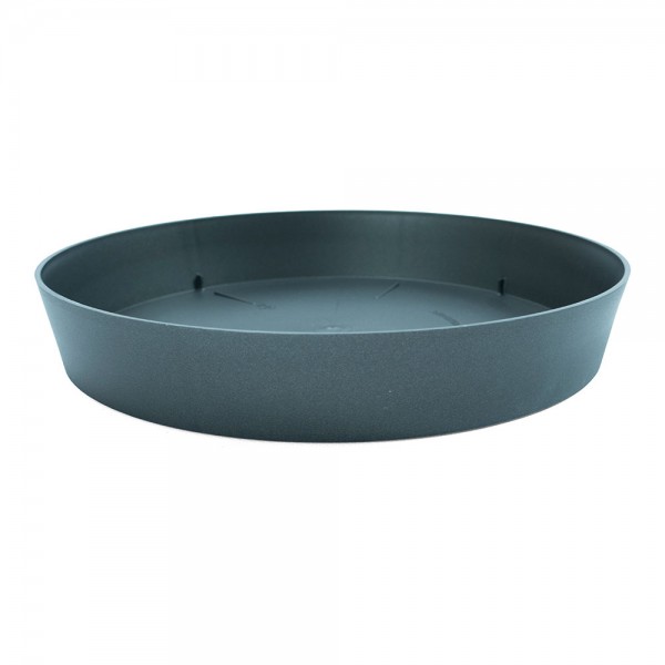 Plato de inyección color antracita ø28 cm para maceta ref: 90516 (pack 2 unidades)