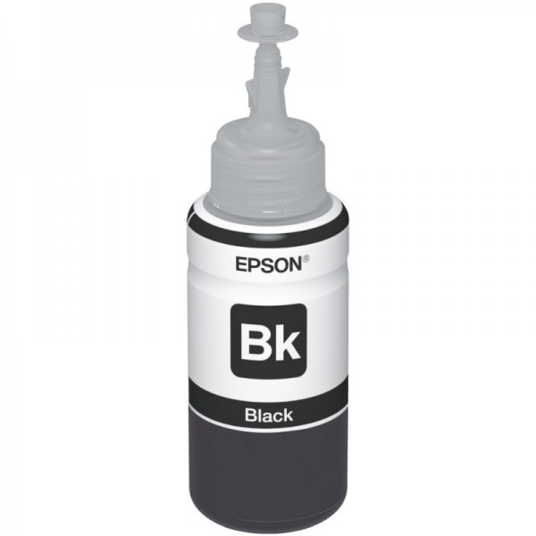 Epson botella tinta ecotank t6641 negro