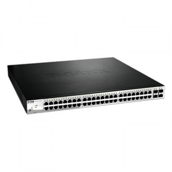 D-link dgs-1210-52mp/e switch 48xgb poe 4xsfp comb