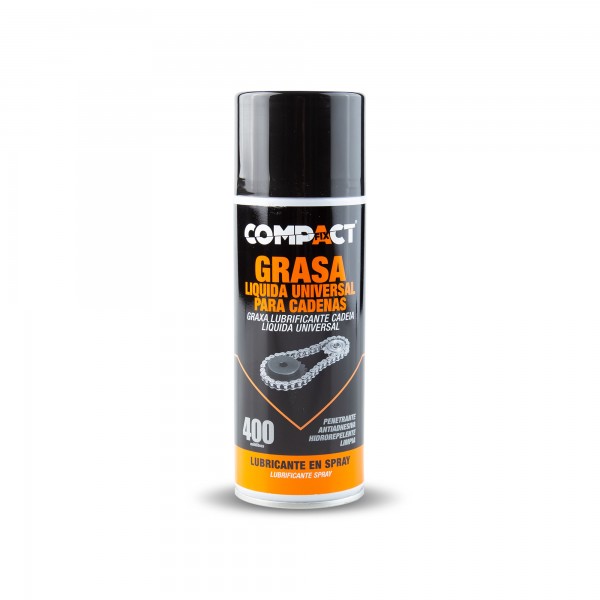 Grasa spray liquida p/cadenas 400ml.