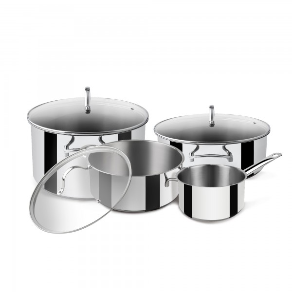 Bateria de cocina inox. supreme 7pcs.