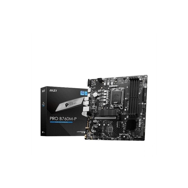 Msi placa base pro b760m-p ddr5 matx lga1700