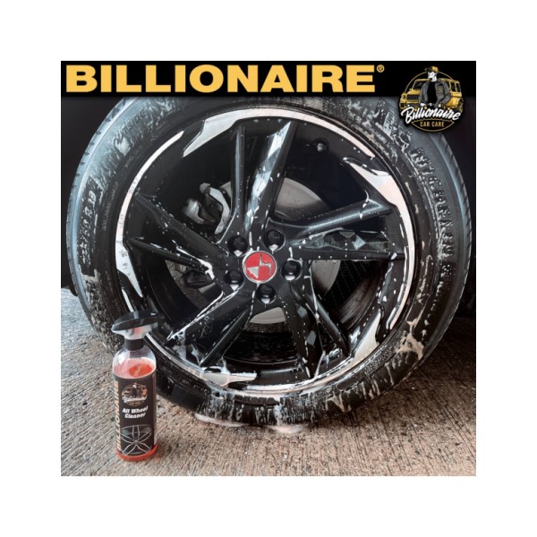 Billionaire All Wheel Cleaner Spray Limpia Llantas para Coche y Moto Descontaminante Aroma a Piruleta 750ml