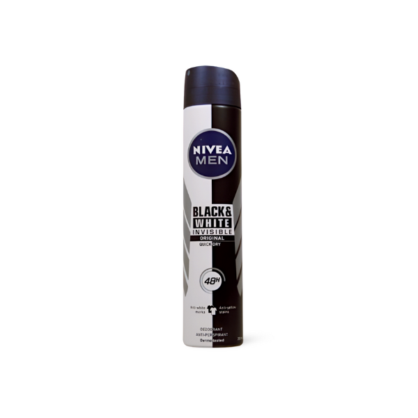 Nivea invisible men desodorante spray 200ml vaporizador