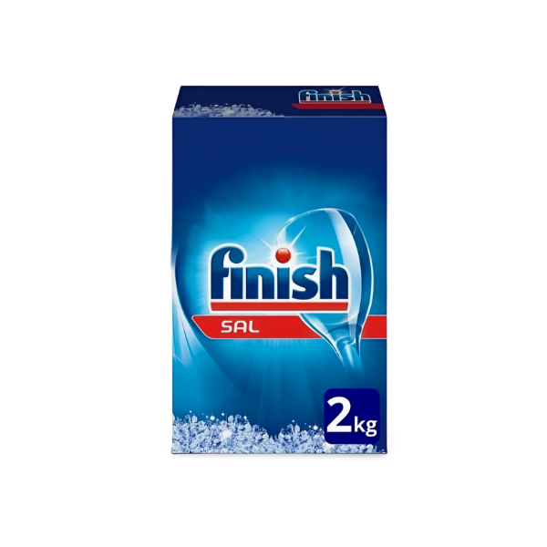 Sal Especial Lavavajillas Finish 2Kg - Protección Antical Total