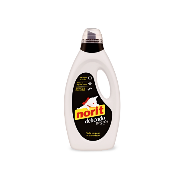Detergente Norit Ropa Oscura 1.2L - Negro Intenso y Brillante