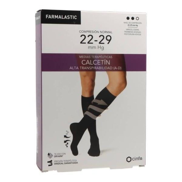 Calcetin Antibacteriano Farmalastic Talla g