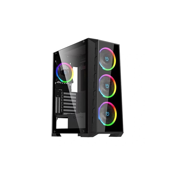 Hiditec caja atx mh12 glass argb usb 3.1 type-c