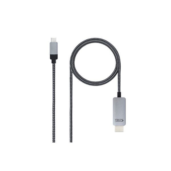 Nanocable cable conversor usb-c/m a hdmi/m 1.8 m