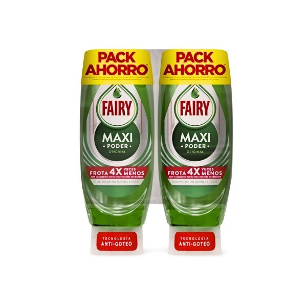Fairy Maxi Poder Antigoteo (450ml+450ml) - Botella Invertida