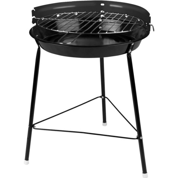Barbacoa carbon suelo redonda 45x33