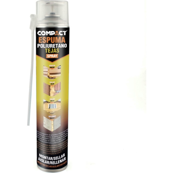 Espuma poliuretano tejas 750ml.spray