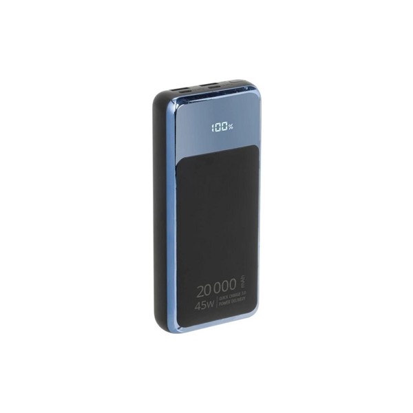 Rivacase va1075 qc/pd 45w 20000 mah black