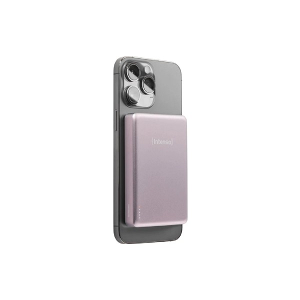 Intenso powerbank mw10000 magsafe rosado