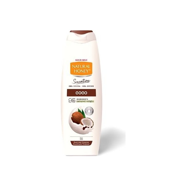 Natural Honey gel de ducha coco 650ml