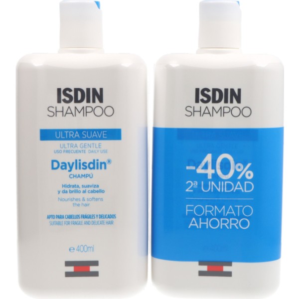 Daylisdin Champú Muy Suave Uso Diario 400ml X2 Promo