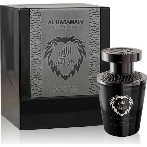Al haramain amber oud extracto de perfume charcoal edition 100ml vaporizador