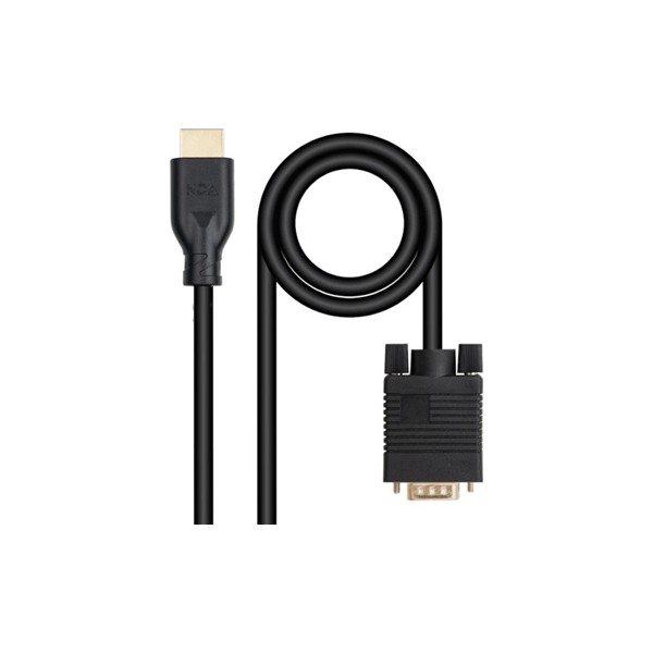 Nanocable cable conversor vga a hdmi m-m 1,8 m