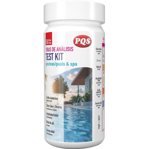 Tiras reactivas de análisis 6 funciones, bote con 50 uds