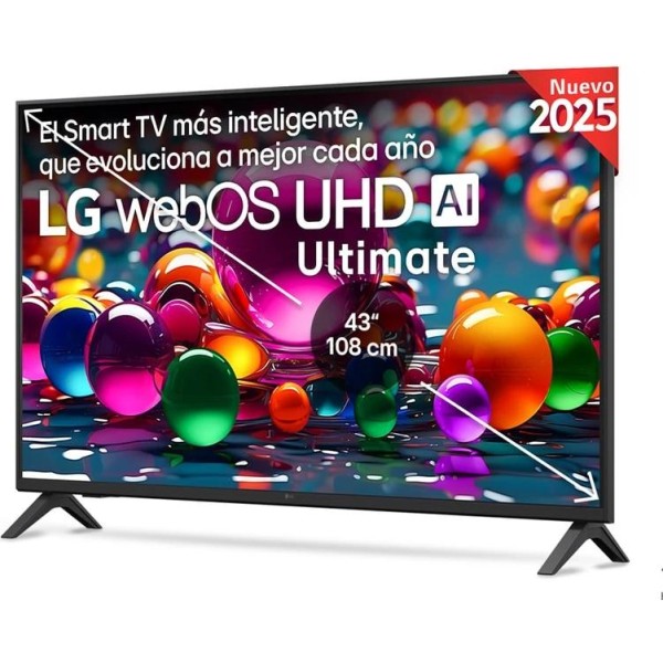 Lg 43ua75006la tv 43" uhd ai stv usb hdmi bt
