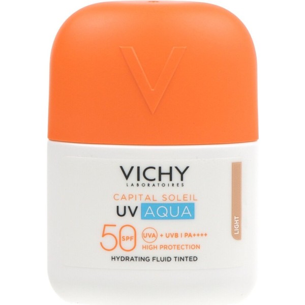 Vichy Capital Soleil Uv Aqua Fluido Hidratante SPF 50 1 Envase 50 ml Color Tono Claro