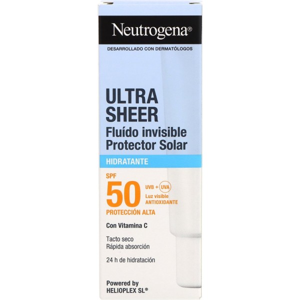 Neutrogena Ultra Sheer Fluid Hidratante Spf50 50ml