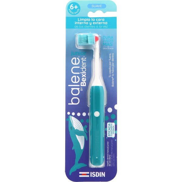 Cepillo Dental Infantil Balene By Bexident Suave +6 Años Azul