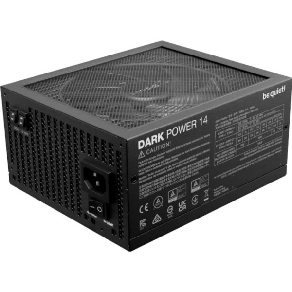 Be quiet! fuente dark power14 1000w 80+ 20+4p atx